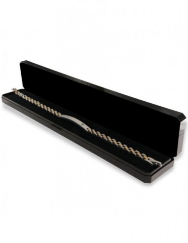 Bracciale Acciaio Dorato Maglia Jubilee Piastra Centrale [f228ec5f]