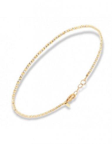 Bracciale Oro Giallo Sfere RIgate 1,50MM 1,90GR [7fe7e69b]