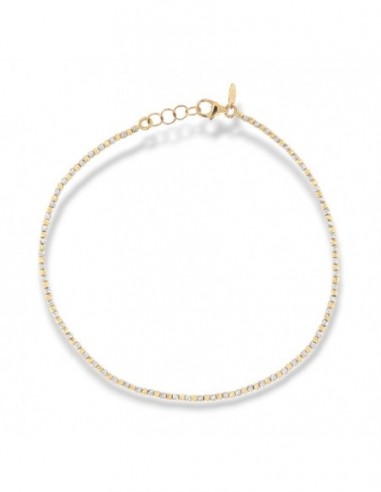 Bracciale Oro Giallo Sfere RIgate 1,50MM 1,90GR [787ec086]