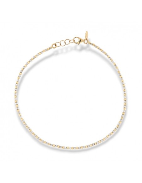 Bracciale Oro Giallo Sfere RIgate 1,50MM 1,90GR [787ec086]