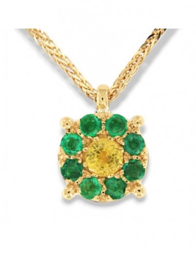Ciondolo Oro Giallo Punto Luce Magic 5 misura Zaff [ea989804]