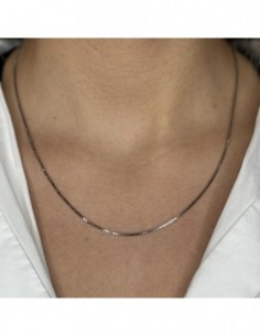 Collana Argento Rodiato Veneziana 2,75gr [ba4db5c1] 2