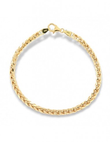 Bracciale Oro Giallo Quadrispiga 5GR [e3607a80]