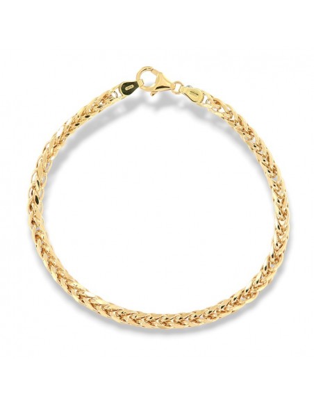 Bracciale Oro Giallo Quadrispiga 5GR [e3607a80]