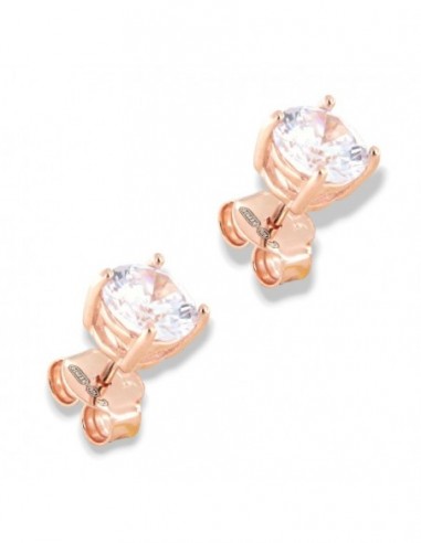 Orecchini Argento Rosato Punto Luce Quinta Misura [f74d2b73]