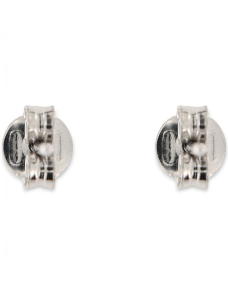 Orecchini Argento Rodiato Perla Bianca 7MM [438cc061]