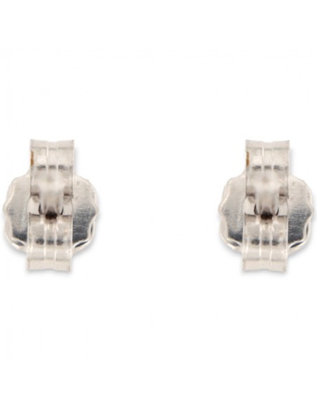 Orecchini Oro Bianco 6+1 Rubini 0,12 Diamanti 0,02 [3dcf0c33]