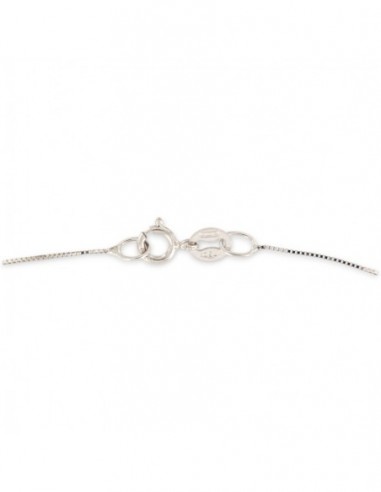 Ciondolo Oro Bianco Punto Luce 6+1 Smeraldi 0,06 Diamanti 0,01 [cd97846e]