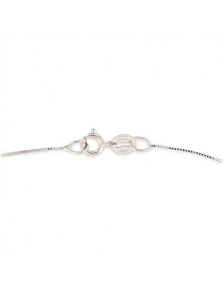 Ciondolo Oro Bianco Punto Luce 6+1 Smeraldi 0,06 Diamanti 0,01 [cd97846e]