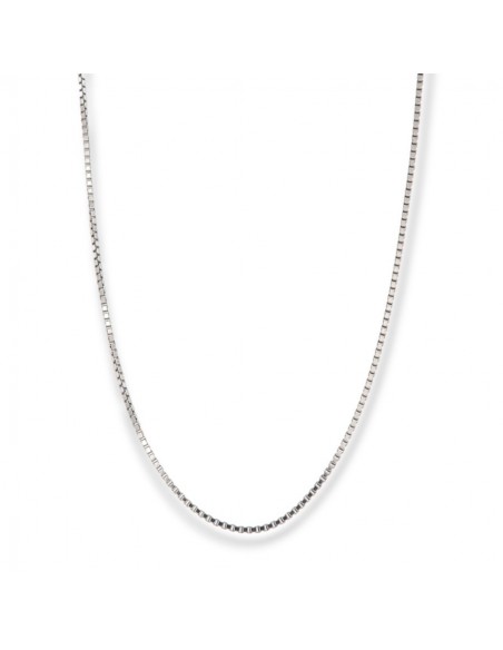 Collana Argento Rodiato Veneziana 45CM 4,65GR [a9264698]