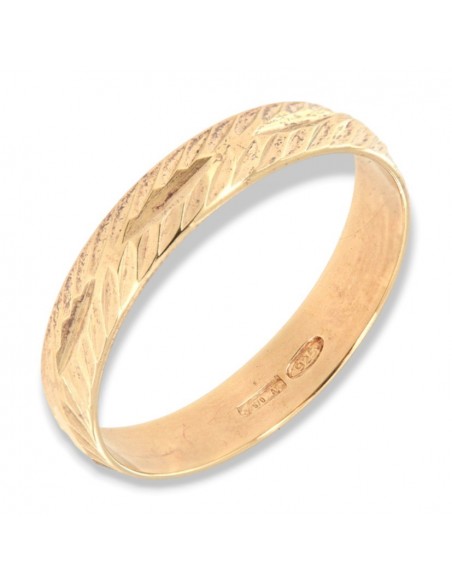 Anello Argento Dorato Fedina FD 10L [5ae57194]