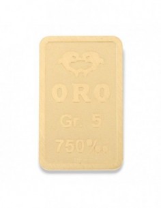 Lingotto Oro Giallo 5GR 750‰ [f0efb068]