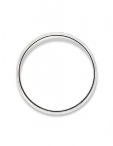 Anello Oro Bianco Fede Diana Fascia Larga 2GR [e10f7893]