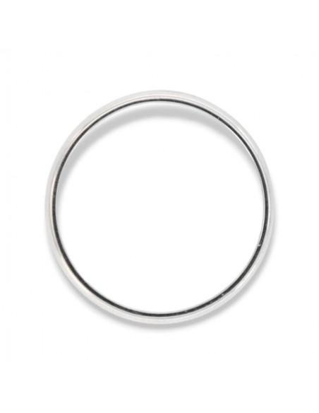 Anello Oro Bianco Fede Diana Fascia Larga 2GR [e10f7893]