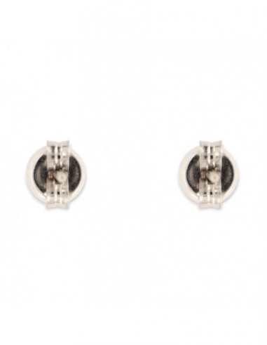 Orecchini Oro Bianco Punto Luce Tondo Diamanti 0,20 Carati [f502d1f3]