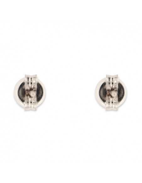 Orecchini Oro Bianco Punto Luce Tondo Diamanti 0,20 Carati [f502d1f3]