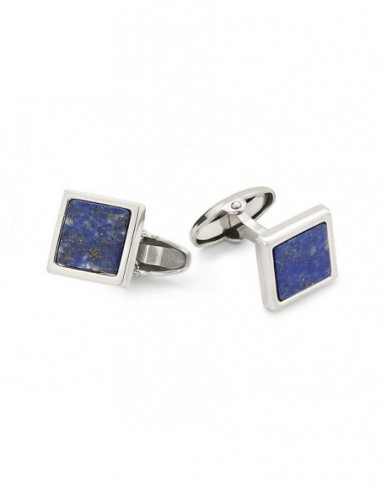 Gemelli In Argento Bianco Ag1429 Con Lapislazzuli [b748b01e]