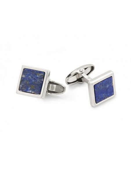 Gemelli In Argento Bianco Ag1429 Con Lapislazzuli [b748b01e]