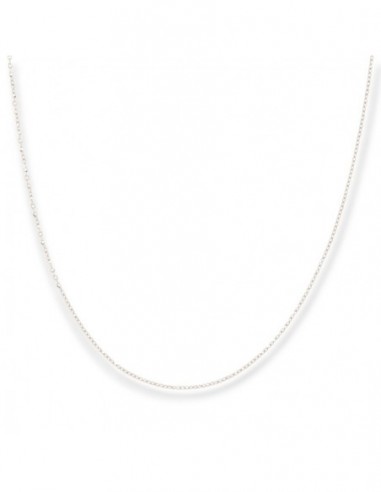 Collana Oro Bianco Diamantina 45CM 1GR [a45d94e3]