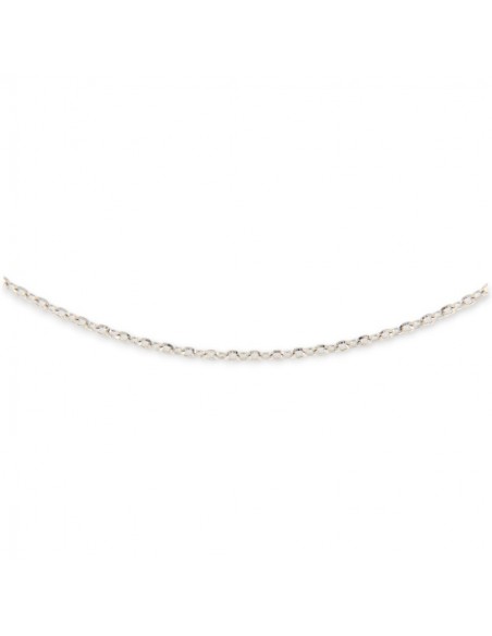 Collana Oro Bianco Diamantina 45CM 1GR [df8a9630]