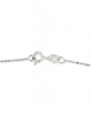 Collana Argento Rodiato Pendente Croce Zirconi Bianchi [95c6cbc1]