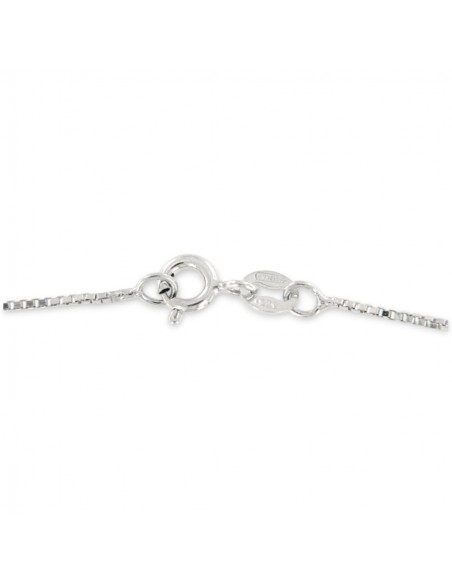 Collana Argento Rodiato Pendente Croce Zirconi Bianchi [95c6cbc1]