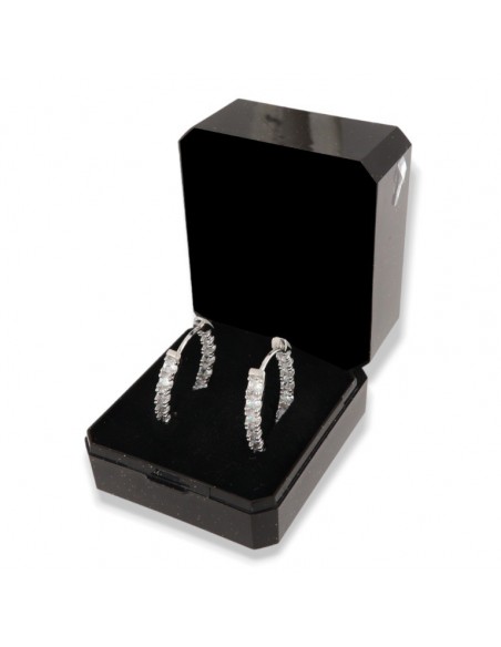 Cerchi con zirconi any-g dorato cerchi argento 925% dorato zirconi