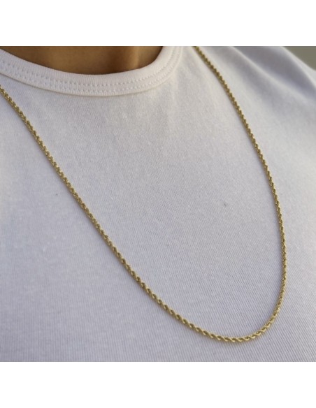 Collana Oro Giallo Maglia Rope 2MM 3,60GR [a628af79]