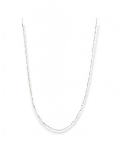 Collana Oro Bianco Maglia Rollina 2,30Gr [782b90f0]