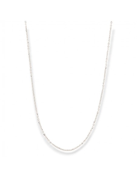 Collana Oro Bianco Maglia Rollina 2,30Gr [782b90f0]