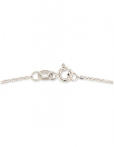 Collana Oro Bianco Maglia Rollina 2,30Gr [7175722d]