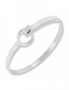 Bracciale Argento Rodiato Schiava Ad Incastro [52e16772]