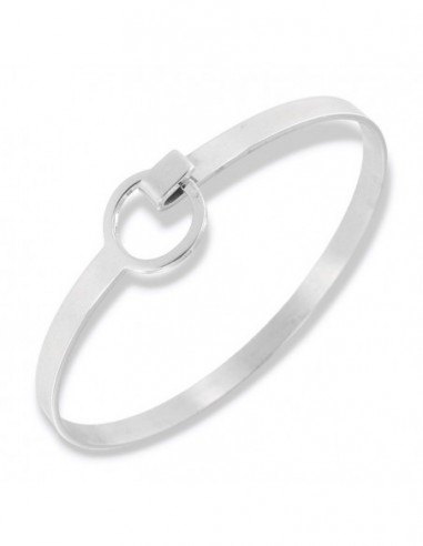 Bracciale Argento Rodiato Schiava Ad Incastro [52e16772]