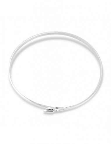 Bracciale Argento Rodiato Schiava Ad Incastro [5d831856]