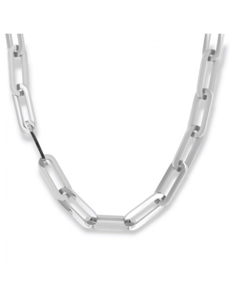 Collana Acciaio Maglia Ovalina [63e64912]