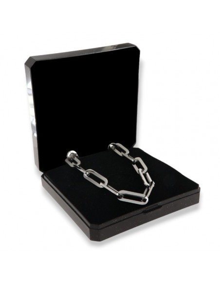 Collana Acciaio Maglia Ovalina [b3f4e39d]