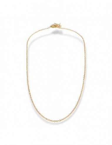 Collana Acciaio Dorato Rollina [5231c946]
