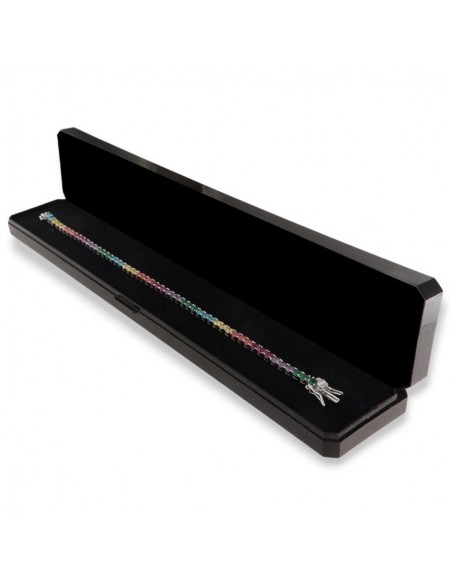 Bracciale Argento Tennis Zirconi Rainbow 3MM 18CM [3bc135c9]