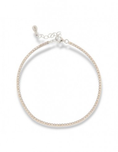 Bracciale Argento Tennis Zirconi Champagne 1,5MM [3053dd6e]