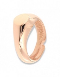 Anello Argento Rosato Chevalier Tondo [a707dcc0]