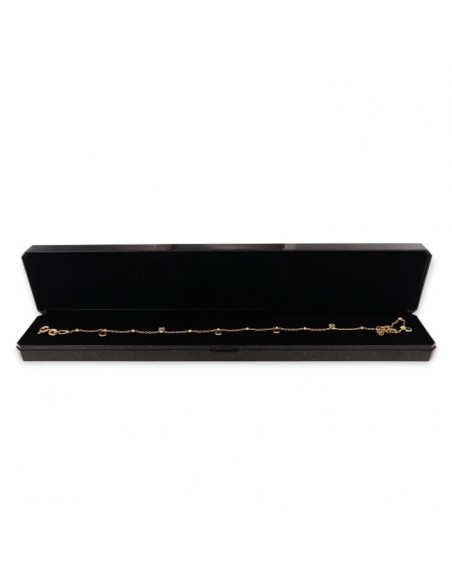 Cavigliera Argento Dorato Rollina Zirconi Colorati [e5481b06]