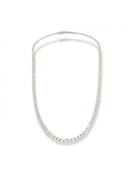 Collana Argento Dorato Maglia Grumetta 8,15gr [b197c010]