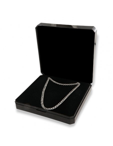 Collana Argento Dorato Maglia Grumetta 8,15gr [dfac4219]