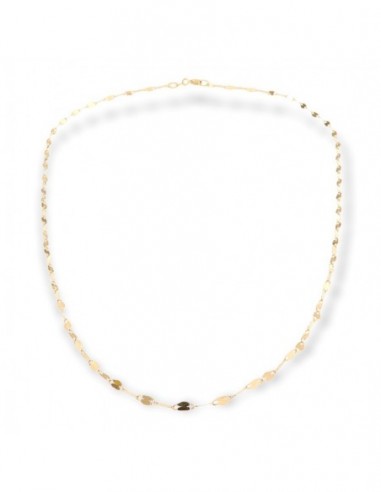 Collana Oro Giallo Maglia Mirror 1,10gr [ab3c0aed]