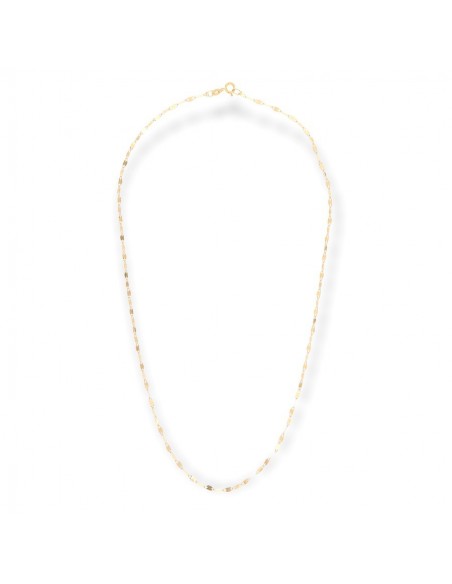 Collana Oro Giallo Maglia Mirror 1,10gr [ae6c4df3]