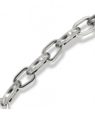 Bracciale Acciaio Maglia Marina Ovale [c9900347]