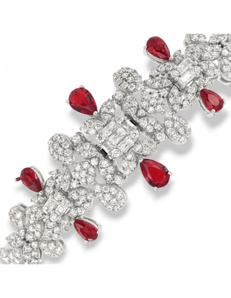 Bracciale Argento Rodiato Principesco [2d239c3c]