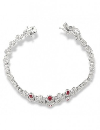 Bracciale Argento Rodiato Principesco [2873db22]