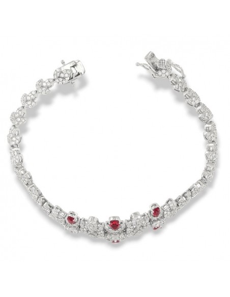 Bracciale Argento Rodiato Principesco [2873db22]