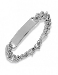 Bracciale Acciaio Piastra Personalizzabile [3e7beedf]